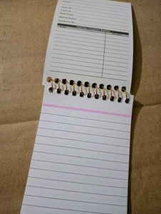 Combo -8-Pack Ball Pens + 10-Pack Spiral Diary