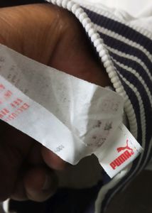 Puma White Zipper Original