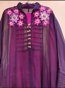 Designer Double Colour Gown...