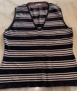 Striped Knit Tank Top