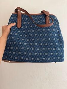 Dune London Denim Handbag ( Check Flaw)