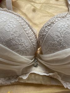 Off White Broadbelt Bra