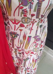 Ethnic Printed Afgani Suit