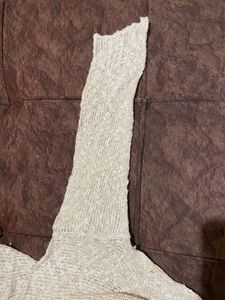 Loose Knit V-Neck Sweater