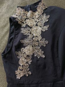 Black One-Shoulder Dress
