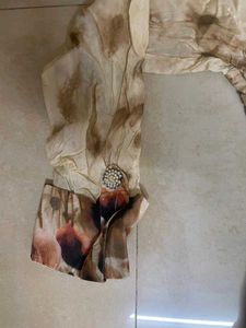 Beige Embroidery Kurta