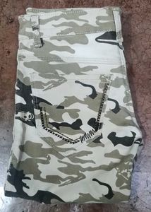 Camo Print Jeans 10 To 12yr