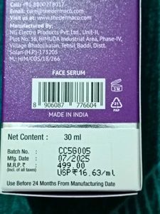 Pack Of 4, Kojic Acid Serum &amp; Face Wash