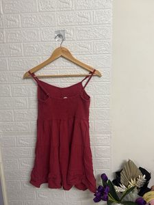 Red Tiered Sundress
