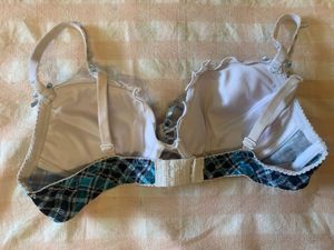 Y2k Cute Plaid Bra