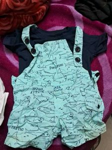 Tshirt With Dungaree