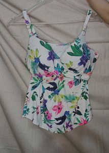 Floral Bikini Top