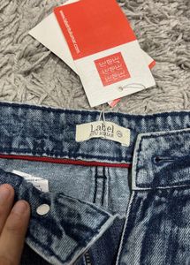 New W Tags Ritu Kumar Straight Leg Denim