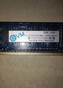 EVM 2GB DDR3 Desktop RAM