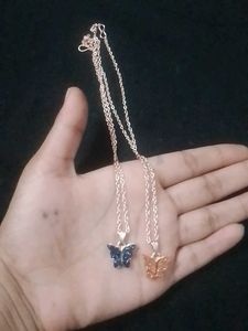 Butterfly  Chain Necklace