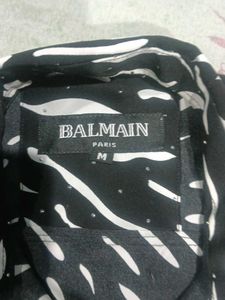 Balmain Abstract Print Shirt