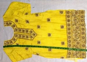 Yellow Silk Suite Khadhi