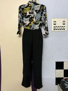Pintrest Designer Chic Printed Jumpsuit