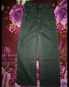 "COREX" WIDE LEG JEANS