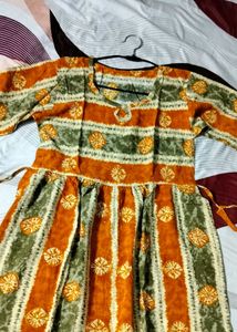 PRINTED SHORT KURTI