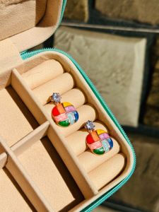 Cute, colorful &amp; full of sparkle earrings💎🌈