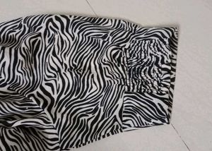 Stylish Zebra Print Top
