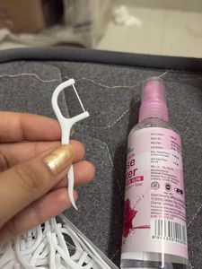 Combo - Dental Floss Picks &amp; Rose Water Bundle