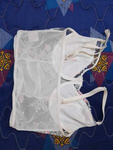 URBANIC Floral Lace Bra