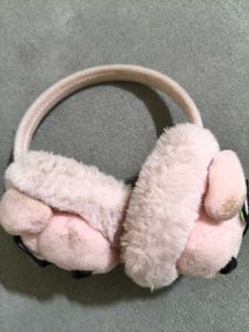 Pink Cartoon Earmuffs