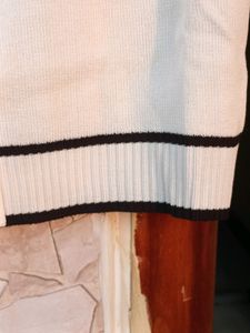 Old Money Pinterest Black &amp; White Korean Crop Top