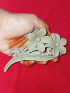 Floral Hair Claw Clip