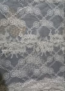 Indo Era White Elegant Dupatta For Women