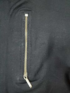 Low Waist 38&#34; Cotton Pants with Back Pockets