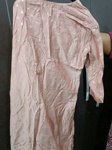 Price Drop 💧Peachy Pink🌸🍓 Kurti