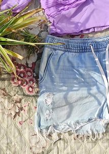*SALE* Denim Roughage Short For Summer