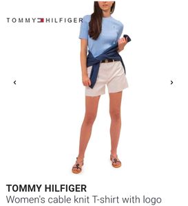 Orginal Tommy Hilfiger Blue Knit Top