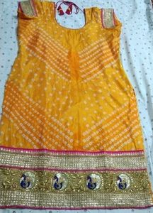 Yellow Partywear Suit
