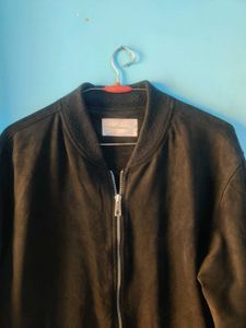 Men's Black premium Bomber Jacket