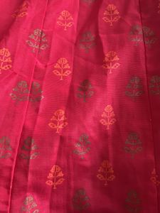 Ethnic Magenta Skirt