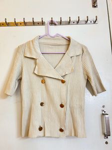 Korean Collar Top