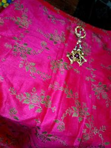 Pink 🩷 And Blue 💙 Lehnga Choli |  Floral Design