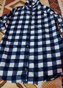 Striped Checkered Shirt For Women