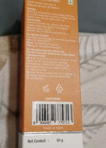 The Derma Co. Sunscreen SPF 50 Two Time Used Only
