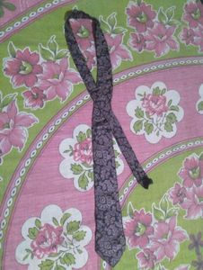 Paisley Print Necktie