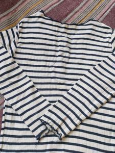 Striped Winter Top