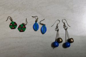 Terracotta Earrings - Any 3 Set (Your Choice)