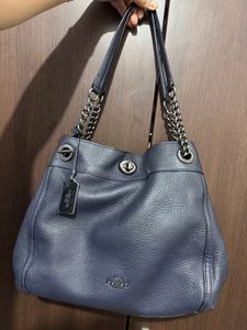 Coach Edie Turnlock Shoulder Bag