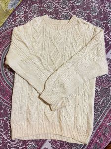 Cable Knit Old Money Sweater