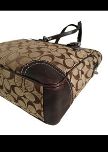 Authentic Coach Signature Shoulder Tote Bag