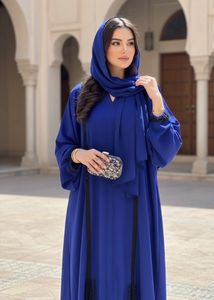 Elegant Blue Abaya